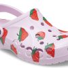 Crocs Classic Clog Casual Unisex Rosa Erdbeersandalen 206230-6GD