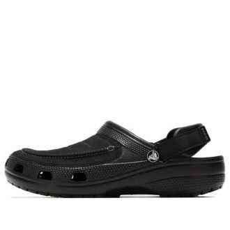 Crocs Classic Clog Cozy Atmungsaktive Strandsandalen Schwarz 207142-001