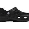 Crocs Classic Clog Cozy Atmungsaktive Strandsandalen Schwarz 207142-001