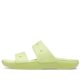 Crocs Classic Clog Cozy Unisex Gelbe Hausschuhe 206761-75U