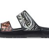 Crocs Classic Clog Cozy Unisex Schwarze Mehrfarbige Hausschuhe „Schwarz“ 207847-0C4