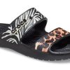 Crocs Classic Clog Cozy Unisex Schwarze Mehrfarbige Hausschuhe „Schwarz“ 207847-0C4