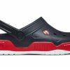 Crocs Classic Clog Crocs Schwarz Rot Sandalen „Schwarz Rot“ 14300-063