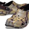 Crocs Classic Clog Desert Camouflage Beach Unisex Schwarz Braun Sandalen 207305-088