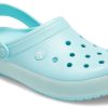 Crocs Classic Clog durchscheinende Beach-Eisblau-Sandalen 205894-4S3