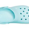 Crocs Classic Clog durchscheinende Beach-Eisblau-Sandalen 205894-4S3