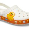 Crocs Classic Clog Line Friends Beach Weiß Gelb Unisex Sandalen „Weiß Gelb“ 205791-100