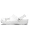 Crocs Classic Clog Logo „Weiß“ 206450-103