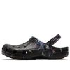Crocs Classic Clog Lässige, atmungsaktive Strandschuhe Schwarz Unisex 206868-001