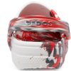 Crocs Classic Clog Marble Beach Sports Unisex Rot Weiß Sandalen „Red White“ 206867-884
