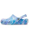 Crocs Classic Clog Marble Beach Sports Unisex Weiß Blau Sandalen „Weiß Blau“ 206867-1FK