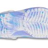 Crocs Classic Clog Marble Beach Sports Unisex Weiß Blau Sandalen „Weiß Blau“ 206867-1FK