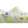 Crocs Classic Clog Marble Beach Sports Unisex Weiß Grau Sandalen „Weiß Grau“ 206867-1FJ