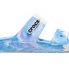 Crocs Classic Clog Marble Beach Unisex Weiß Blau Hausschuhe „Weiß Blau“ 207701-1FK