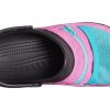 Crocs Classic Clog Pocket Sandalen Schwarz Rosa 206612-0I8