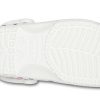 Crocs Classic Clog Printing Sandalen Weiß Blau 206053-94S