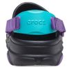 Crocs Classic Clog Schwarz Lila Sandalen „Schwarz Lila“ 206340-09V
