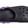 Crocs Classic Clog Schwarz Lila Sandalen „Schwarz Lila“ 206340-09V