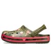 Crocs Classic Clog Strandsandalen Grün Rosa 205579-3S9