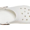 Crocs Classic Clog Strandsandalen Leopardenmuster Weiß 206638-1D1
