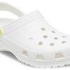 Crocs Classic Clog Strandsandalen Weiß Farbverlauf Grün 206638-1DC