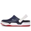 Crocs Classic Clog Strandschuh Blau Weiß 14300-462