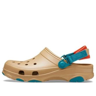 Crocs Classic Clog Strandschuh Braun Gelb Unisex „Braun Gelb“ 206340-265