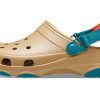 Crocs Classic Clog Strandschuh Braun Gelb Unisex „Braun Gelb“ 206340-265