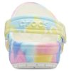 Crocs Classic Clog Tie Dye Strandsandalen Mehrfarbig Unisex 205453-94S
