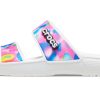 Crocs Classic Colorful Unisex Weiß Rosa Hausschuhe „White Pink“ 207771-102