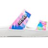 Crocs Classic Colorful Unisex Weiß Rosa Hausschuhe „White Pink“ 207771-102