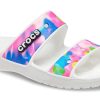 Crocs Classic Colorful Unisex Weiß Rosa Hausschuhe „White Pink“ 207771-102