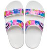 Crocs Classic Colorful Unisex Weiß Rosa Hausschuhe „White Pink“ 207771-102