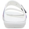 Crocs Classic Colorful Unisex Weiß Rosa Hausschuhe „White Pink“ 207771-102
