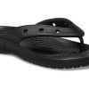 Crocs Classic Crocs Flip Casual Flip-Flops Unisex Schwarz 207713-001