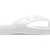 Crocs Classic Crocs Flip Casual Flip-Flops Unisex Weiß 207713-100