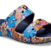 Crocs Classic Crocs Retro Floral Sandalen „Blau Multi“ 208975-4HQ