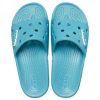 Crocs Classic Flache Sandalen Unisex Denim Blau 206121-4ST