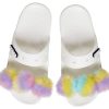 Crocs Classic Fur Sure 2 Riemen Sandalen „Weiß“ 207405-100