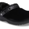 Crocs Classic Fur Sure Slip-On Clogs „Schwarz“ 207303-001
