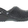 Crocs Classic Fuzz Mania Clogs „Schiefergrau“ 206625-0DA