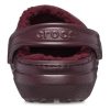 Crocs Classic Gefütterte Clogs „Dunkle Kirsche“ 203591-6WD