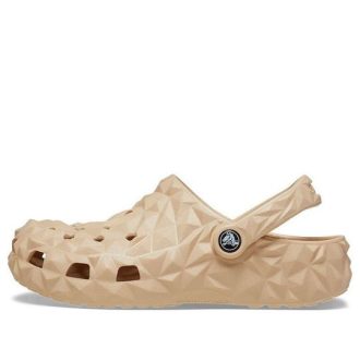 Crocs Classic Geometric Clogs „Beige“ 209563-2DS