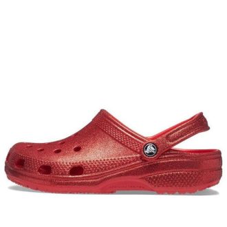 Crocs Classic Glitter Clogs „Flame“ 205942-8C1
