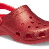 Crocs Classic Glitter Clogs „Flame“ 205942-8C1
