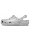 Crocs Classic Glitter Clogs „Silber“ 205942-0IC