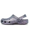 Crocs Classic Glitter Clogs „Silber Multi“ 205942-0C4