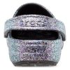 Crocs Classic Glitter Clogs „Silber Multi“ 205942-0C4