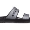 Crocs Classic Glitter II Sandale „Schwarz“ 207769-001