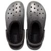 Crocs Classic Glitter Lined Clogs „Schwarz Silber“ 205842-067